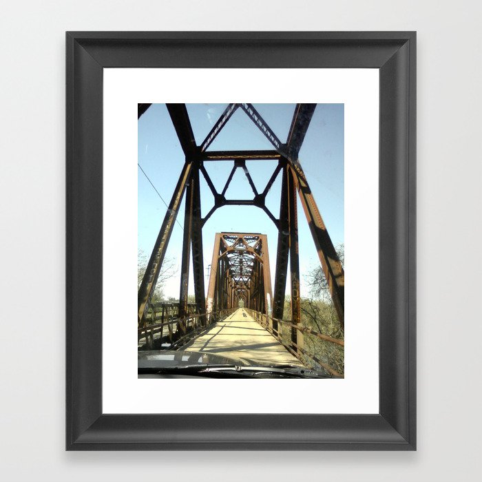 Architecture in the Middle of Nowhere Framed Art Print