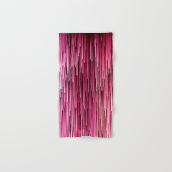 Planet Pixel Cotton Candy Pink Hand & Bath Towel