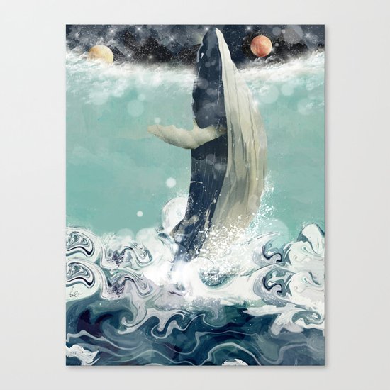 reach for the stars Canvas Print