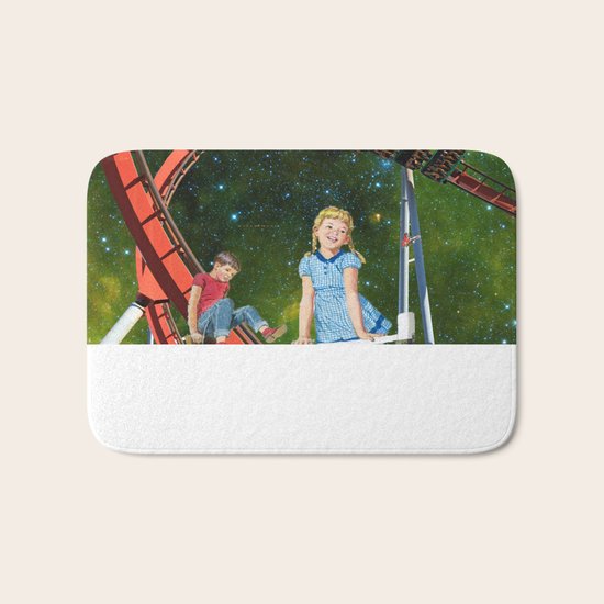 Roller Coaster Bath Mat
