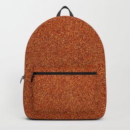 Beautiful Orange Glitter Sparkles Backpack