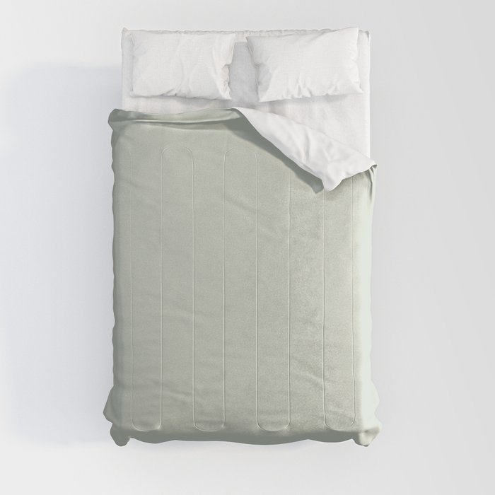 Green Linen Comforter