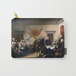 Signing The Declaration Of Independence Carry-All Pouch | Revolution, History, Historical, Uspresidents, Memorialday, Historian, Continentalarmy, Johnadams, Patriot, Thomasjefferson 