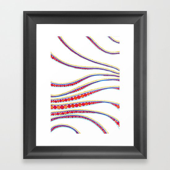 tentacles Framed Art Print