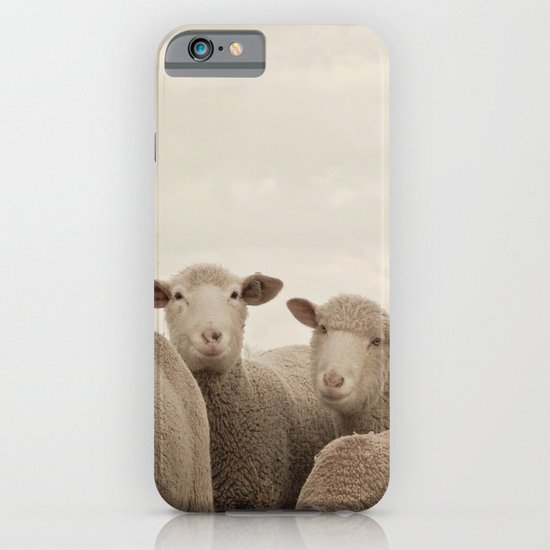 Smiling Sheep iPhone & iPod Case