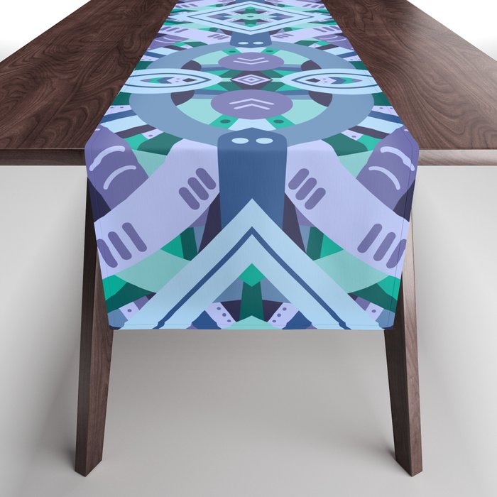 Geometric Abstract #5 Table Runner