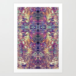 Tile Tower Art Print