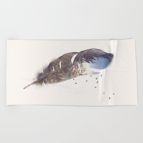 Feather Beach Towel