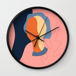 After Fauvism 1 Wall Clock