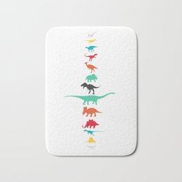 The Dinosaur lineup Bath Mat