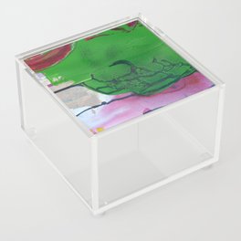 greens in acrylic N.o 2 Acrylic Box