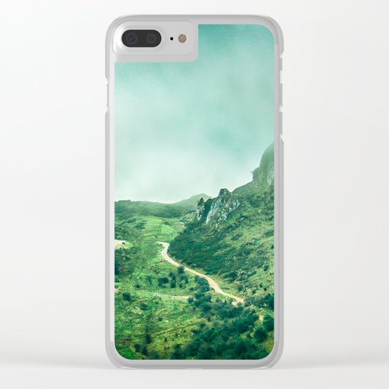 Picos de Europa Clear iPhone Case