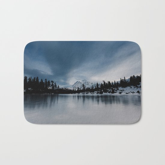 Winter Scene Bath Mat