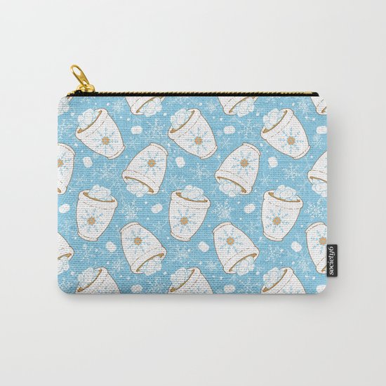Snowing Marshmallows Carry-All Pouch