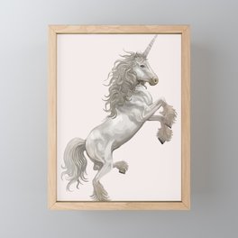 Unicorn Horse Framed Mini Art Print