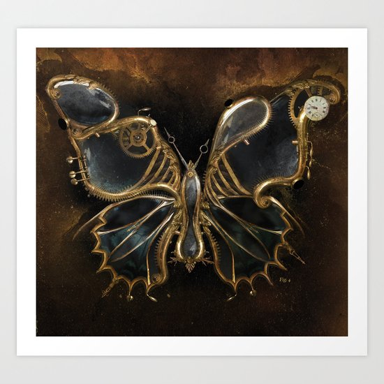 The Clockwork Music - fig.4 Art Print