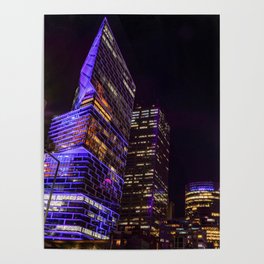 Sydney Skyline - Vivid Sydney Festival Poster