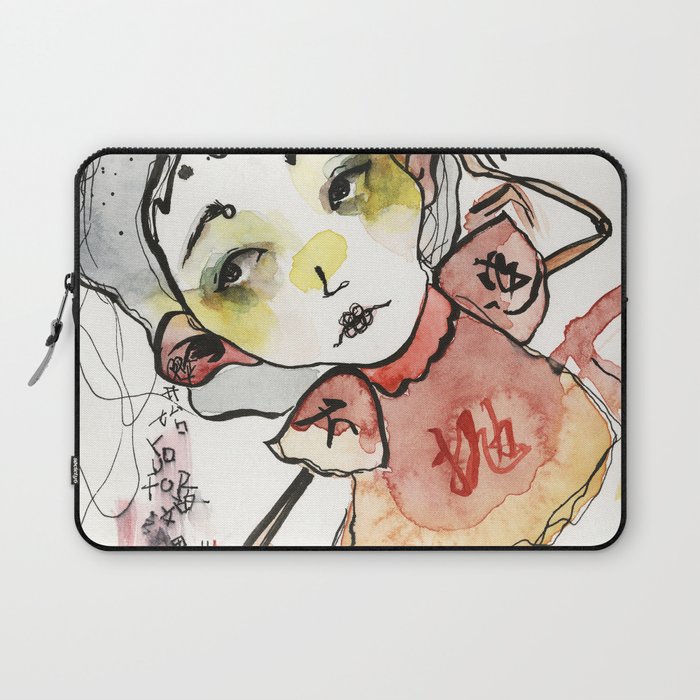 Out off My Head Laptop Sleeve