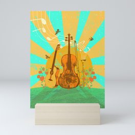 SUNRISE MUSIC Mini Art Print