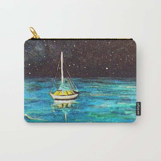 Sailboat Under The Stars Carry-All Pouch