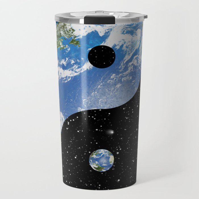 Earth / Space Yin Yang Travel Mug