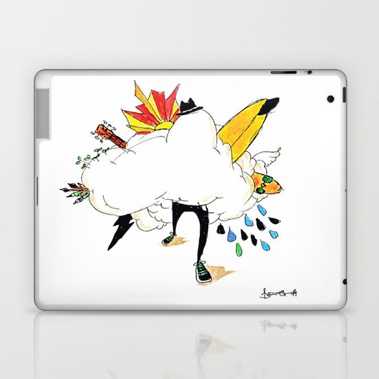 ED IN THE CLOUDS Laptop & iPad Skin