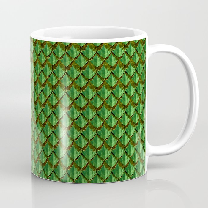 Emerald dragon scales Coffee Mug