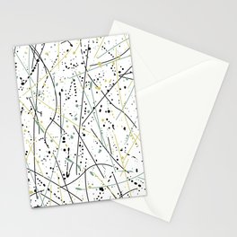 Abstract Mid Century Modern Stationery Card