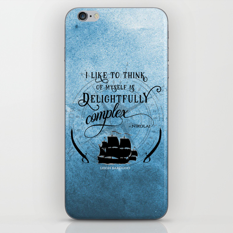 Delightfully Complex Quote Nikolai Lantsov Leigh Bardugo Iphone Skin By Kimcarlika Society6 Worldwide shipping available as standard or express delivery learn more. delightfully complex quote nikolai lantsov leigh bardugo iphone skin by kimcarlika