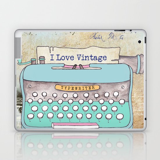 Typewriter #3 Laptop & iPad Skin
