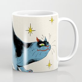 The blue cat Coffee Mug