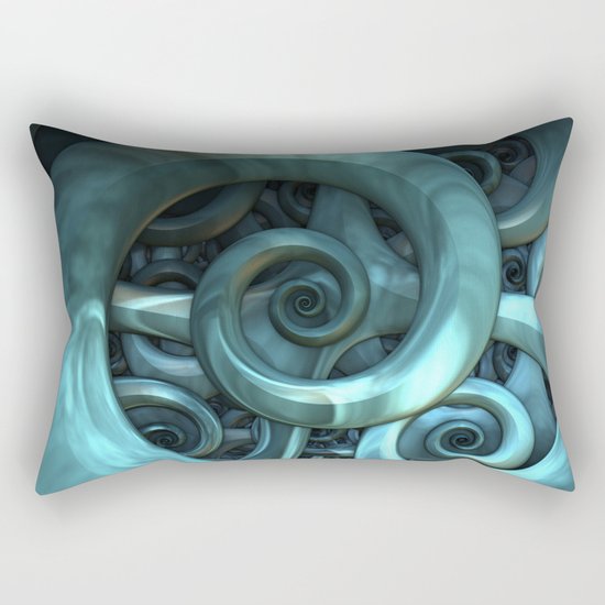 Gone Spiral Rectangular Pillow