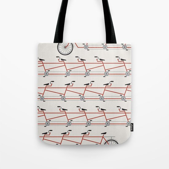 Stretched Out Tandem Tote Bag