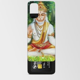 Lord Hanuman In Forest Painting Android Card Case
