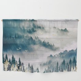 Misty Mountains Wall Hanging