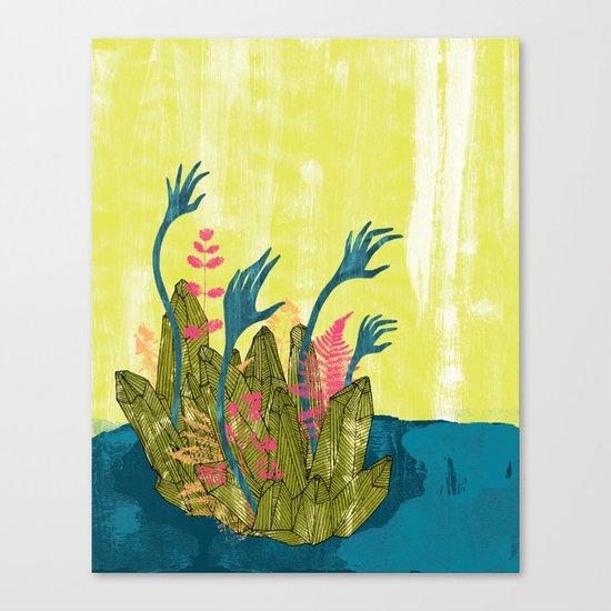 l'isola di calipso Canvas Print