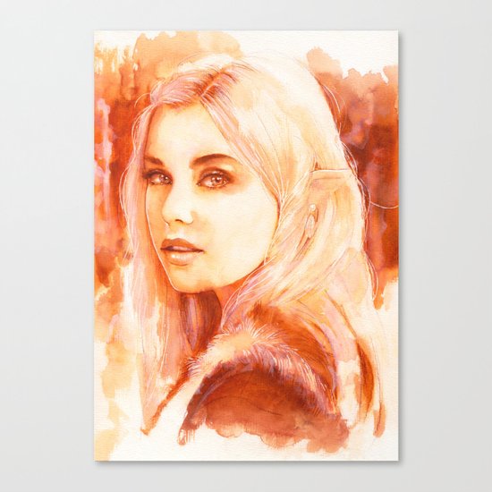 Tell me your stories Canvas Print