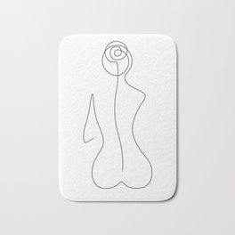 Sitting Beauty Bath Mat