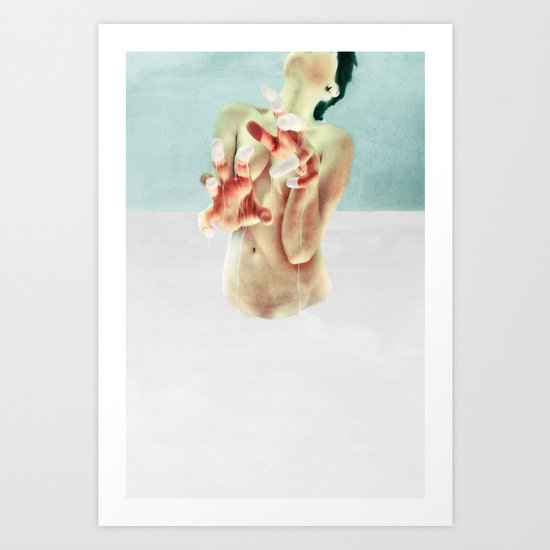 Paint or Die Trying Art Print