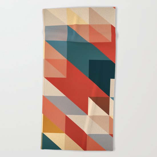 ABSTRACT 9D Beach Towel