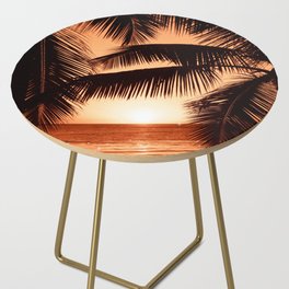 Sunset Palm Beach Side Table