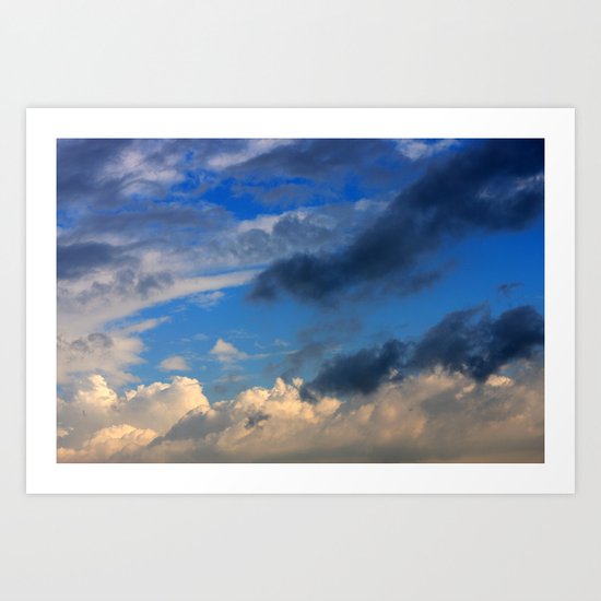Magic in the Clouds Art Print