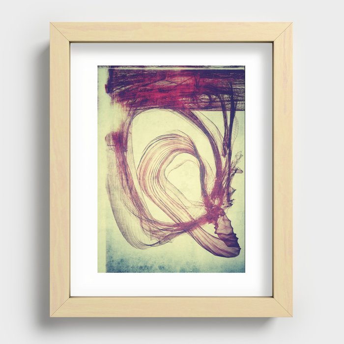 Gasping For Air Recessed Framed Print