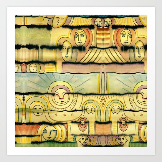 Through the Night Art Print
