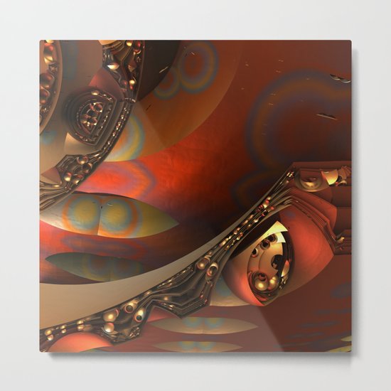 Be Modern Metal Print