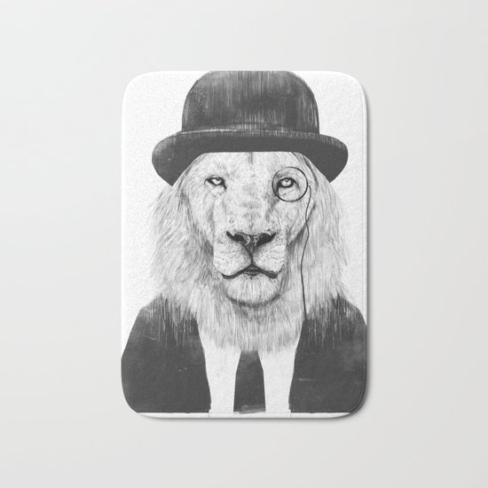 Sir lion Bath Mat