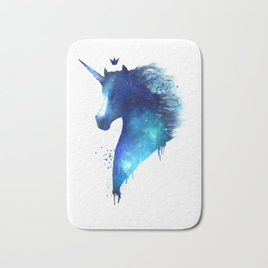 cosmic Unicorn Bath Mat