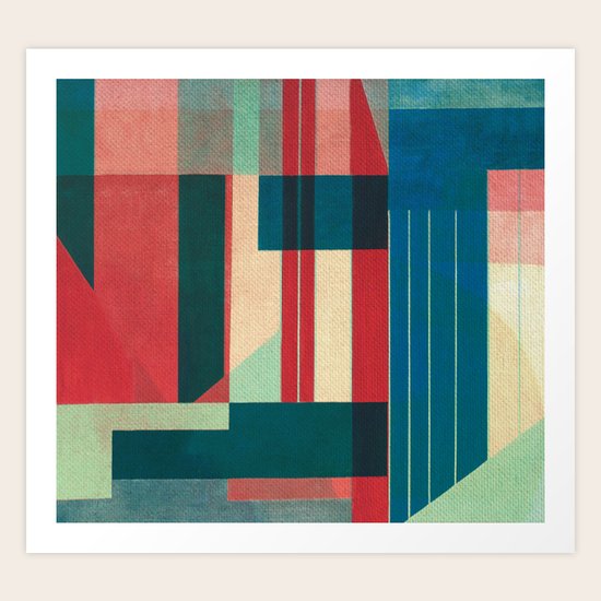 Reconstruction Art Print
