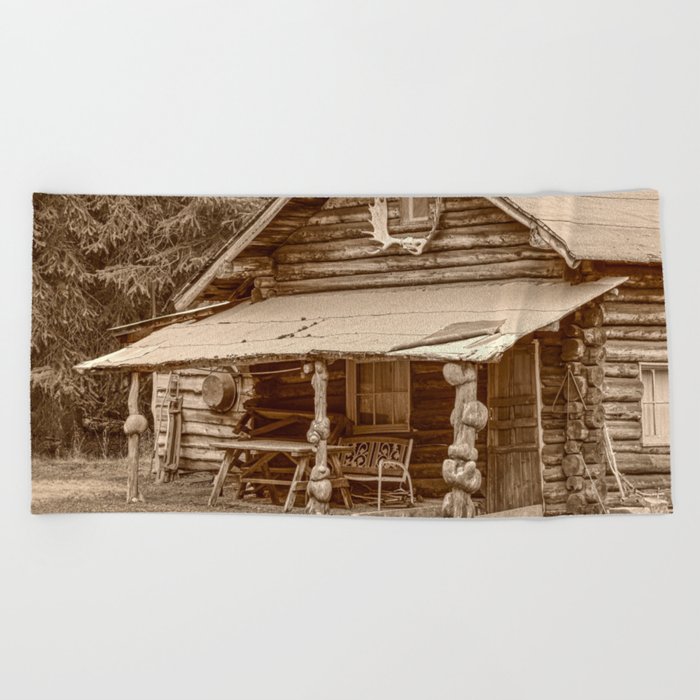 Log Cabin Towels