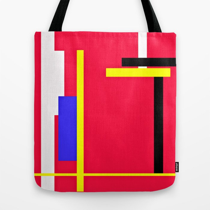 CREATIVE RED PRINT DESIGN Tote Bag by chantenicole | Society6